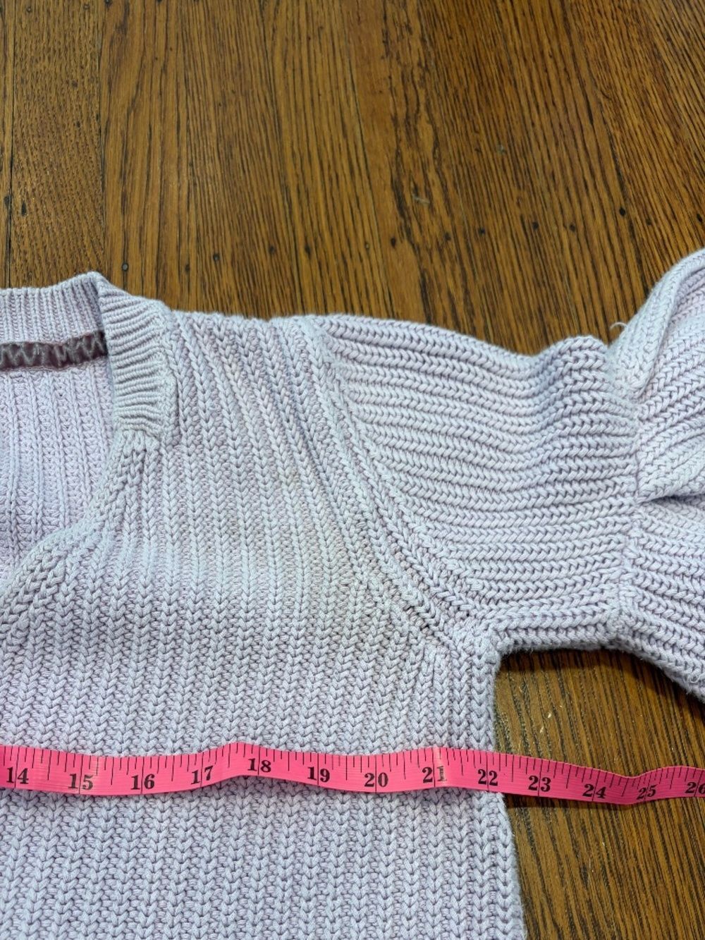 Free People Purple Cropped Sweater | 70s Boho Fairycore - Picture 5 of 8